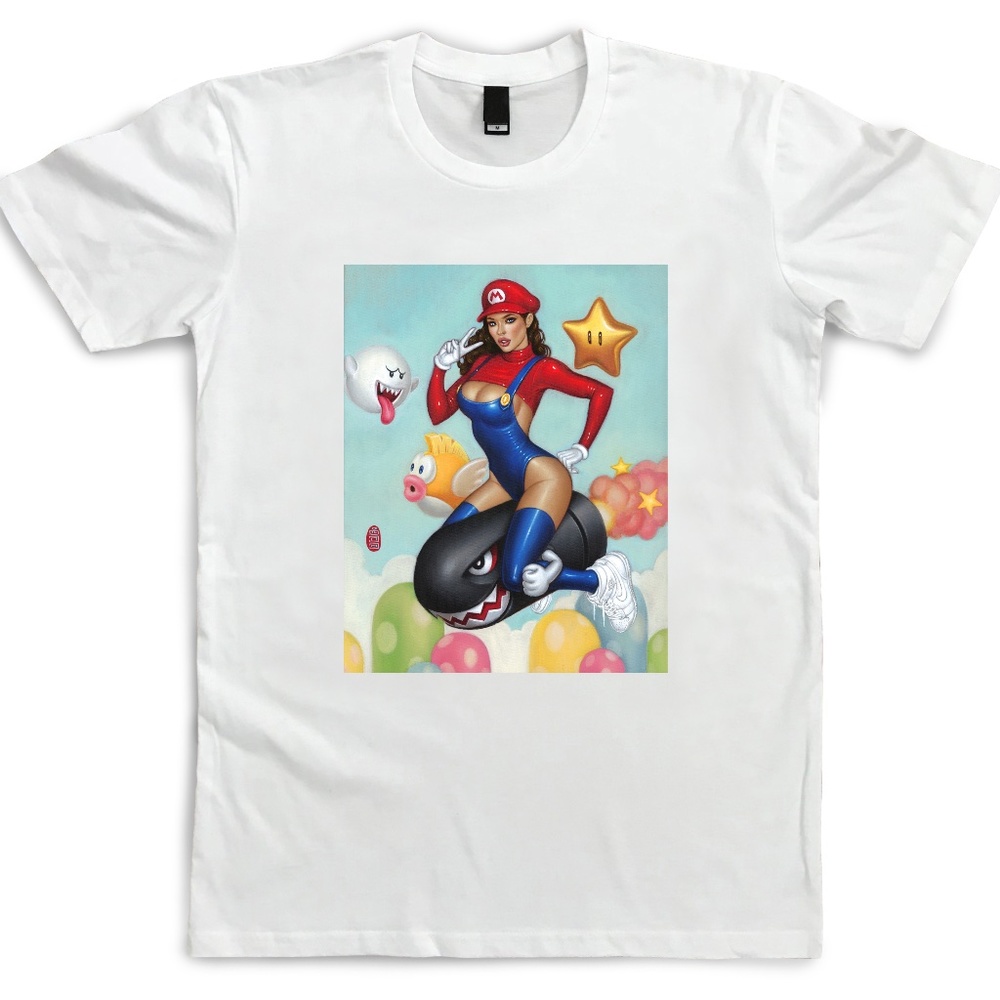 Mario Pin Up Tee (Artist Edition)